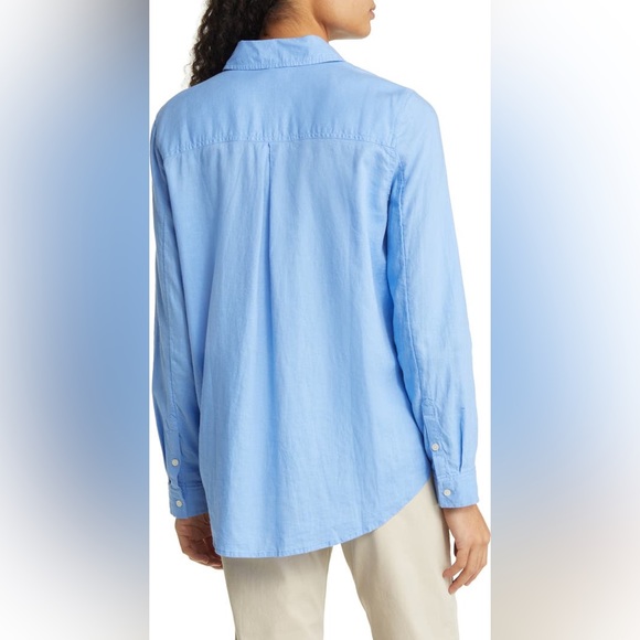 Soft Denim Like Blouse by Caslon - Picture 3 of 9